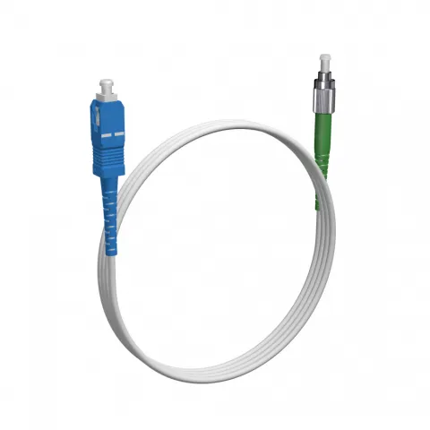 Шнур оптический NTSS spc SC/UPC-FC/APC 9/125 G.657A1 3.0мм 1м LSZH (патч-корд)